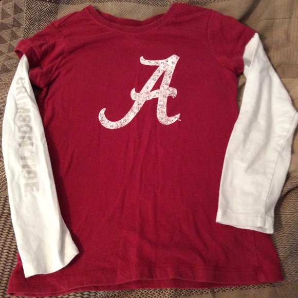 Alabama crimson tide girls long sleeve